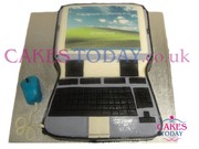 Windows Laptop Cake